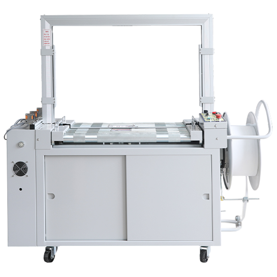 Semi-Automated pallet strapper