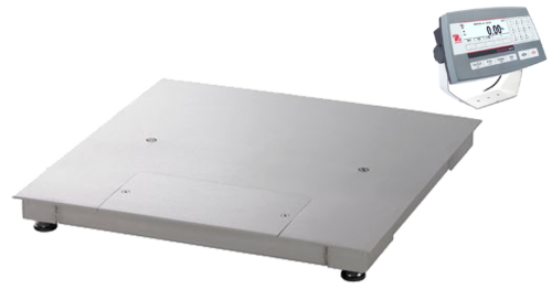 Ζυγός δαπέδου 600kg από ανοξείδωτο χάλυβα DF52XW600G1S-M