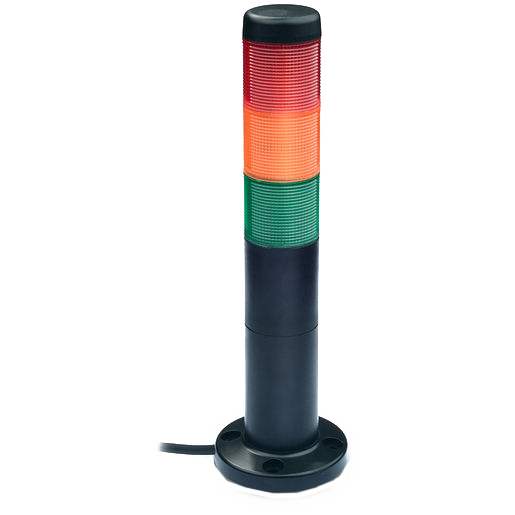 Light Tower, R-Y-G, IP65, 243˜mm, 24VDC (Requires 30097591)