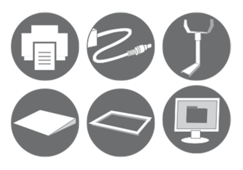 Set of Footplates VE Stainless Steel