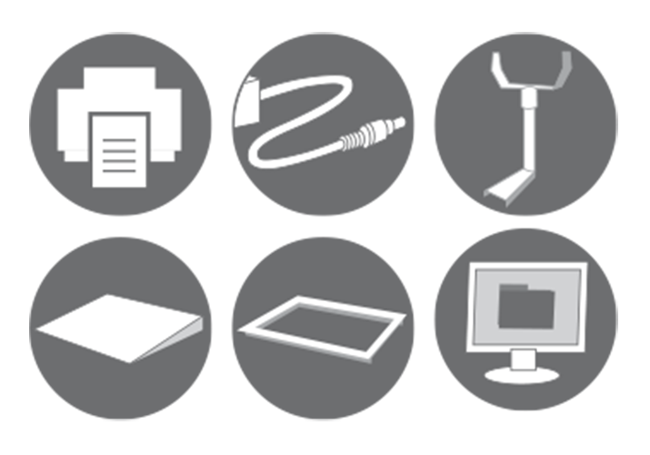 Set of Footplates VE Stainless Steel