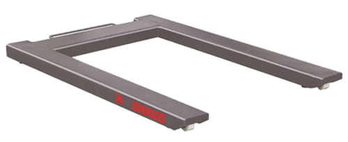 Πλήρως INOX πλατφόρμα Παλετοζυγού 1500kg VE1500PW