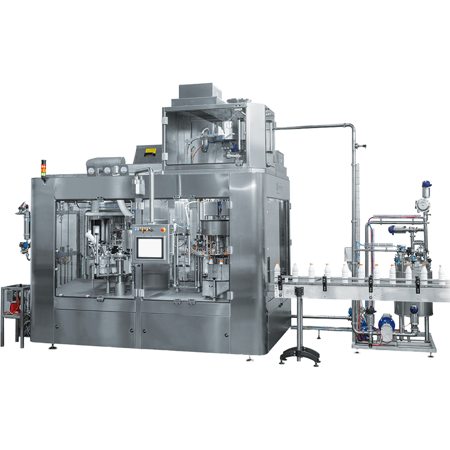 Jar filling and sealing lines