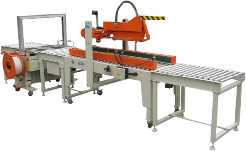 Αυτόματο τσερκοδετικό και κλειστικό χαρτοκιβωτίων XFK-2