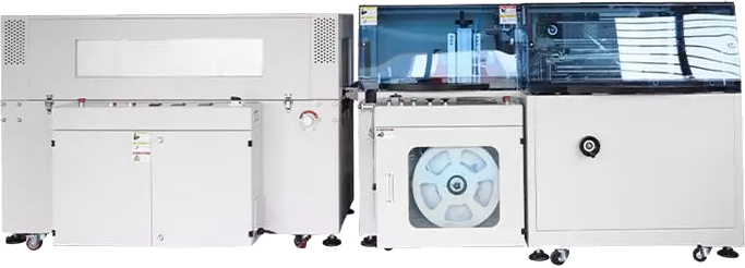 Αυτόματο ηλεκτρικό μηχάνημα συσκευασίας πλαϊνής σφράγισης BSF-5545LD+BS-5030X