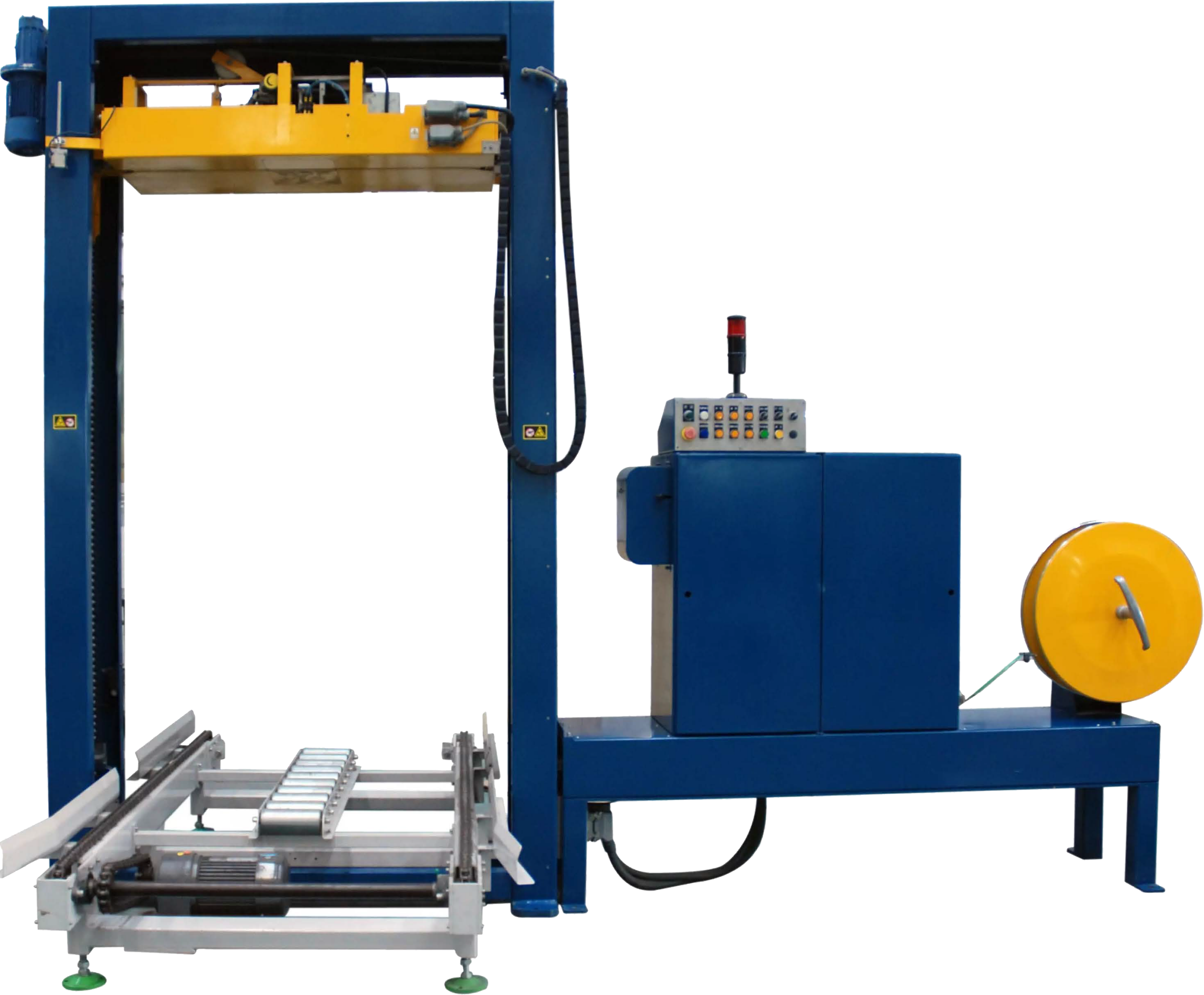 Αυτόματο τσερκοδετικό παλετών με επάνω σφράγιση KZDT-100200