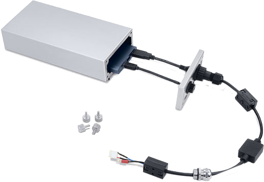 External power bank holder i-DT61XW (Requires external USB power bank)