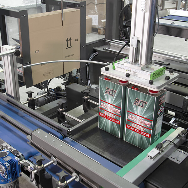 Αυτόματη Vertical Cartoning Machine με Top Filling | DOM dom